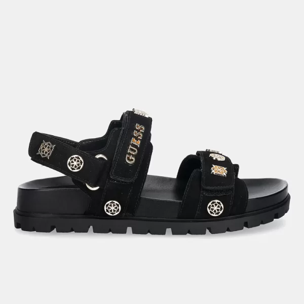 GUESS FLORIZI ΠΑΠΟΥΤΣΙ ΓΥΝΑΙΚΕΙΟ FLPFLOESU03 BLACK