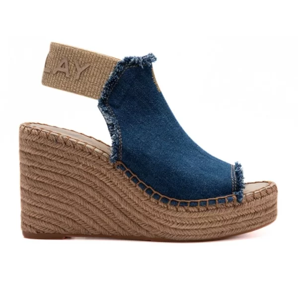 REPLAY ΓΥΝΑΙΚΕΙΑ ΠΛΑΤΦΟΡΜΑ JESS DENIM GWP4G .003.C0042T 220 DENIM