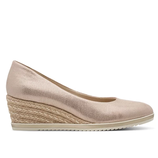 Tamaris ESSENTIALS ΓΥΝΑΙΚΕΙΑ ΠΛΑΤΦΟΡΜΑ 1-22313-44 968 LT GOLD STRUCT