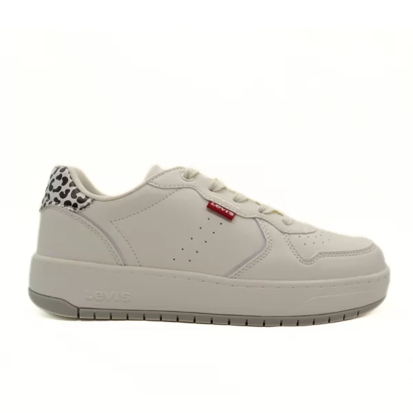 LEVIS ΓΥΝΑΙΚΕΙΟ SNEAKER KELLY VKEL0002S 3837 OFF WHITE LEOPARD