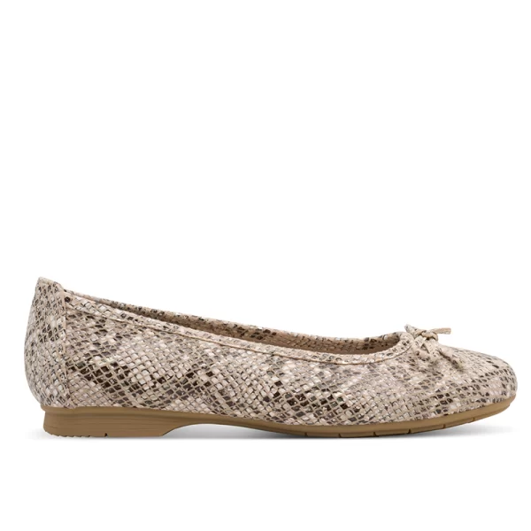 Jana Softline ΓΥΝΑΙΚΕΙΑ ΜΠΑΛΑΡΙΝΑ 8-22164-41 492 BEIGE SNAKE