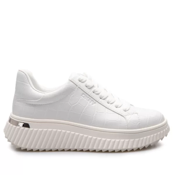 DKNY ΓΥΝΑΙΚΕΙΑ SNEAKER LOW LOBECO K1692564 0091 WHITE