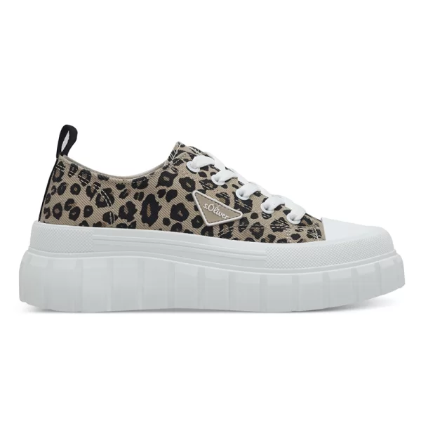 s.OLIVER ΓΥΝΑΙΚΕΙΟ SNEAKER 5-23655-42 907 LEOPARD