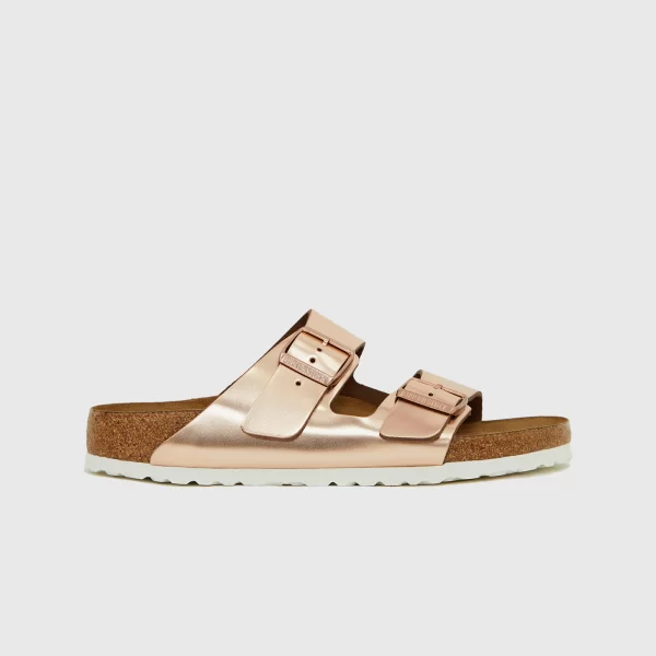 Arizona Birko-Flor Slides σε Metallic Copper