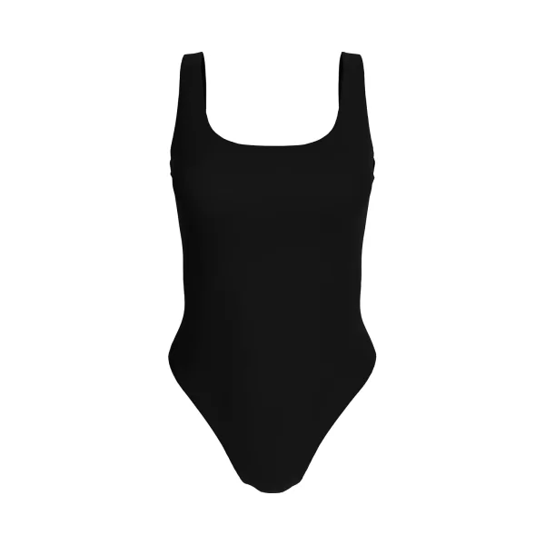 Μαγιό ολόσωμο με ανοιχτή πλάτη - CK Icon