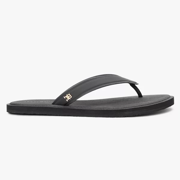 TOMMY HILFIGER TH SCANDI PREMIUM SUMMER SANDAL FW0FW09206-BDS Black