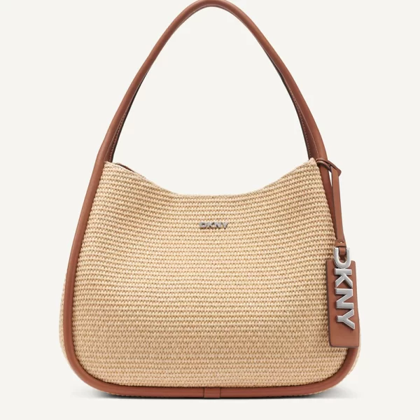 DKNY R61CDK68 CAPRI HOBOS HANDBAG DKNY R61CDK68-AR9 CookieBrown