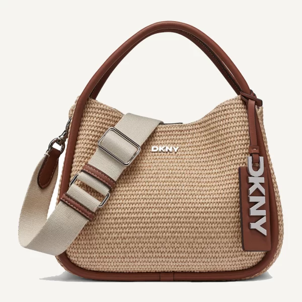 DKNY R61CDK69 CAPRI HOBOS HANDBAG DKNY R61CDK69-AR9 CookieBrown
