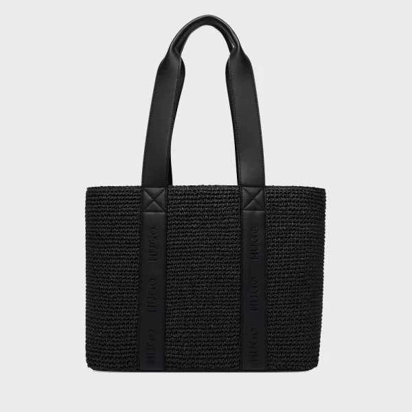 HUGO Becky ST_SM Tote 10279887 01 50563016-001 Black