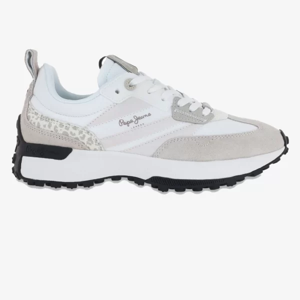 PEPE JEANS DROP 1 LUCKY PRINT ΠΑΠΟΥΤΣΙ ΓΥΝΑΙΚΕΙΟ PLS60005L-800 White