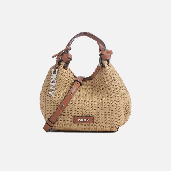 DKNY R61AOM60 PAULA TOTE HANDBAG DKNY R61AOM60-AR9 SandyBrown