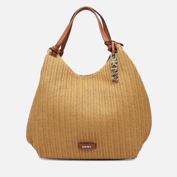 DKNY R61AOE48 PAULA TOTE HANDBAG DKNY R61AOE48-AR9 SandyBrown