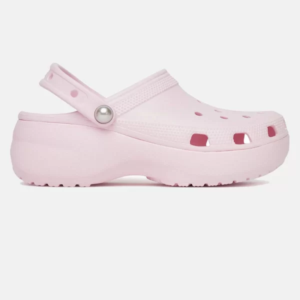 CROCS Classic Platform Pearl Clog 211231-6ZW LightPink