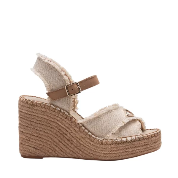 Γυναικείες πλατφόρμες REPLAY JESS CROSS GWP4G.000.C0039T 0002 BEIGE μπεζ