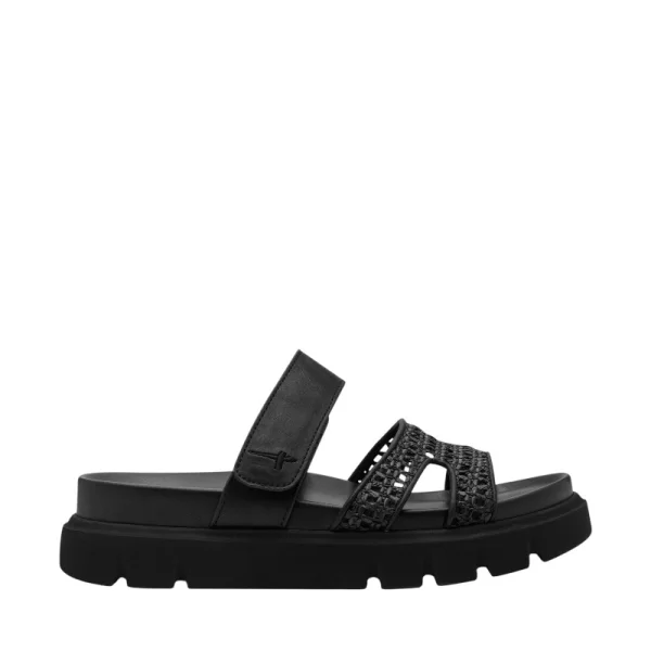 Γυναικείες παντόφλες Tamaris 1-27422-46 001 μαύρο