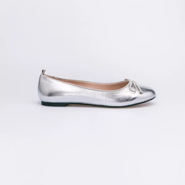 Esprit γυναικείες μπαλαρίνες με φιογκάκι - 077EK1W009 Ασημί