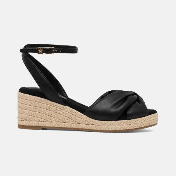 Tommy Jeans γυναικείες πλατφόρμες με ψάθινο πάτο - FW0FW09010 Μαύρο