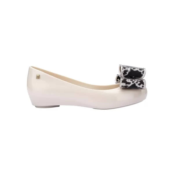 Μπαλαρίνες Melissa Ultragirl Classic Bow - Beige/Black