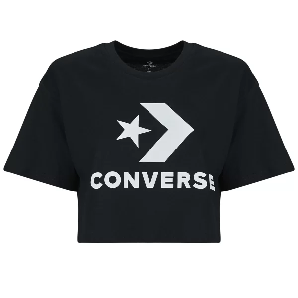 T-shirt με κοντά μανίκια Converse STAR CHEVRON SPORTY CROP TEE