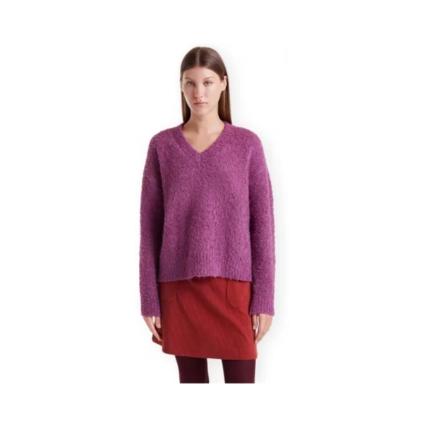 Πουλόβερ Compania Fantastica COMPAÑIA FANTÁSTICA Knit 10307 - Aubergine