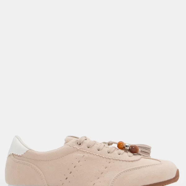 Sneakers με Διακοσμητικές Χάντρες - Μπεζ