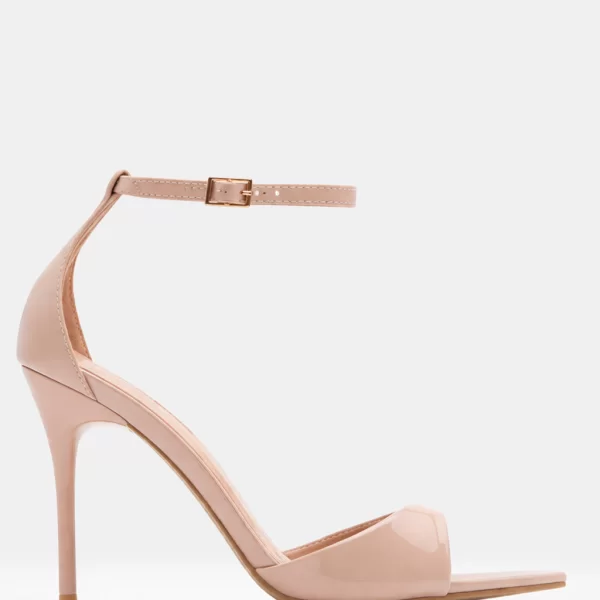 LUIGI DESIGN - Πέδιλα Μυτερά με Μπαρέτα - Μπεζ