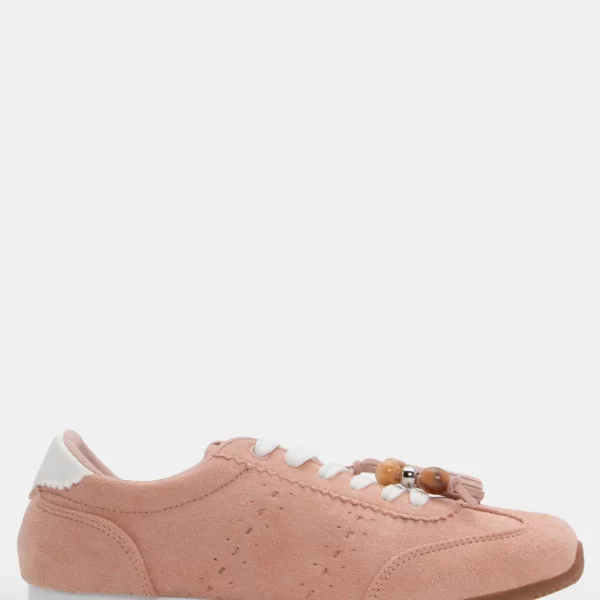 Sneakers με Διακοσμητικές Χάντρες - Ροζ