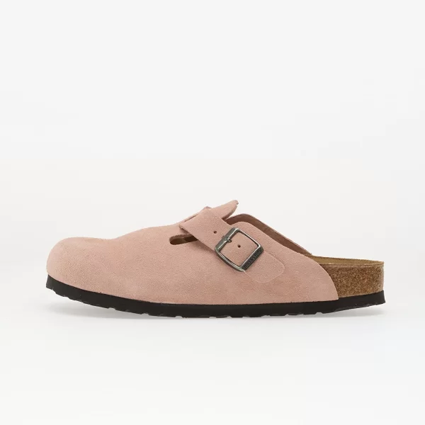 Sneakers Birkenstock Boston Suede Leather Pink Clay EUR 40