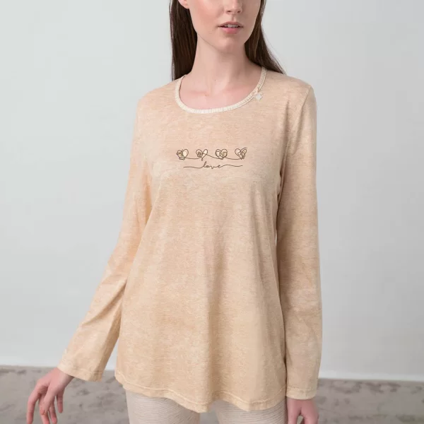 Vamp Πυτζάμα με Μακρύ Μανίκι