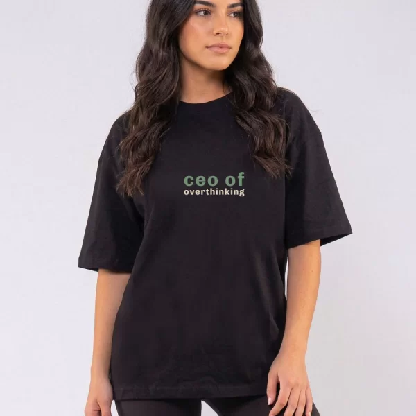 C1160 | Ceo - Oversized Μαύρο C1160