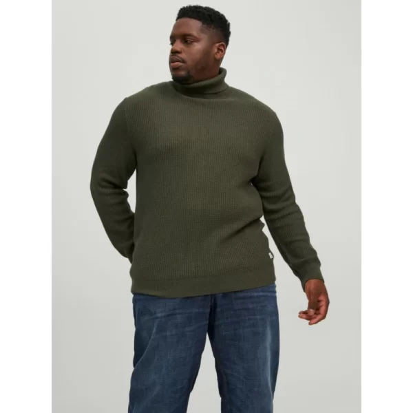 Jack & Jones Blucarlos, πλεκτό ζιβάγκο - Forest Night