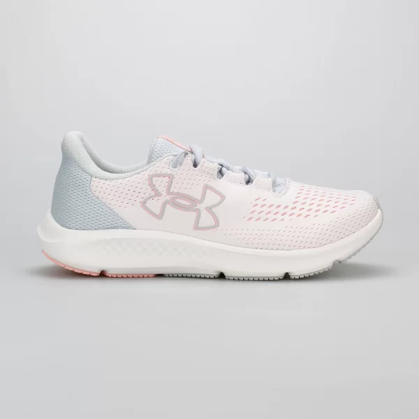 WOMEN'S UNDER ARMOUR CHARGED PURSUIT 3 BIG LOGO ΑΣΠΡΟ