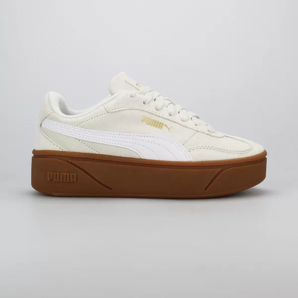PUMA WOMEN'S CLUB II ERA PLATFORM SUEDE ΓΚΡΙ