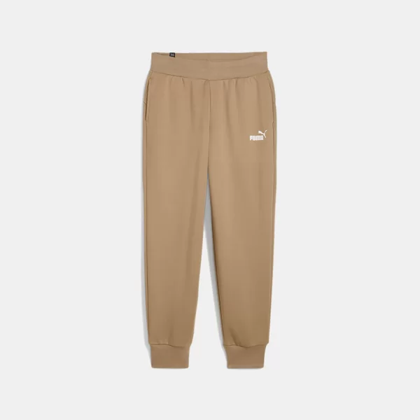 PUMA ESSENTIALS FLEECE SWEATPANTS ΚΑΦΕ