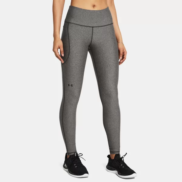 UA HEATGEAR ARMOUR LEGGINGS ΓΚΡΙ