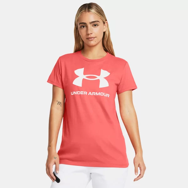 UNDER ARMOUR LIVE SPORTSTYLE GRAPHIC T-SHIRT ΚΟΚΚΙΝΟ