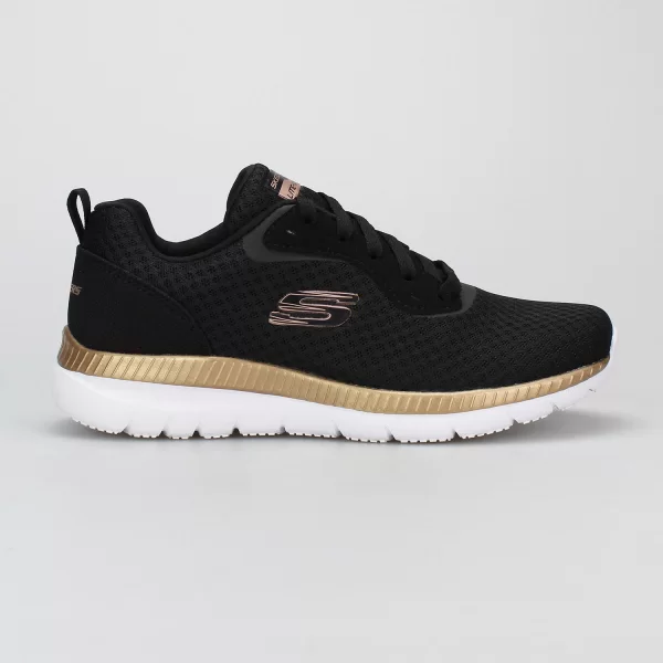 SKECHERS BOUNTIFUL ΜΑΥΡΟ