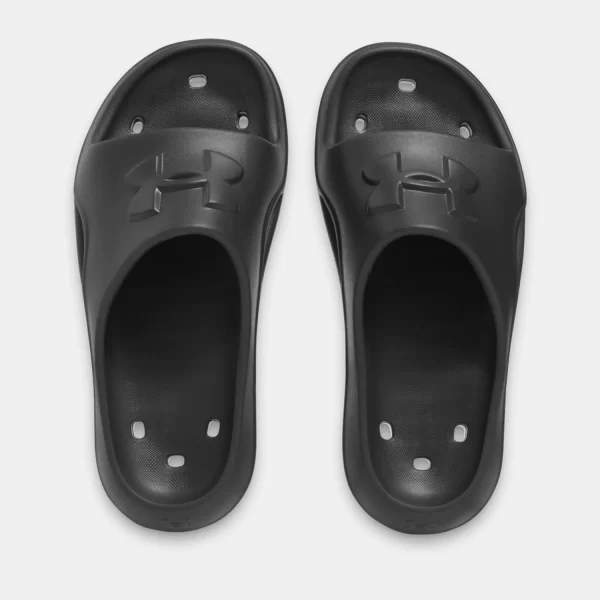 UNDER ARMOUR WOMEN'S LOCKER V SLIDES ΜΑΥΡΟ