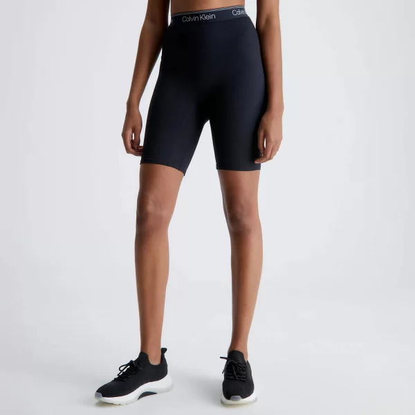 CALVIN KLEIN TIGHT GYM SHORTS ΜΑΥΡΟ