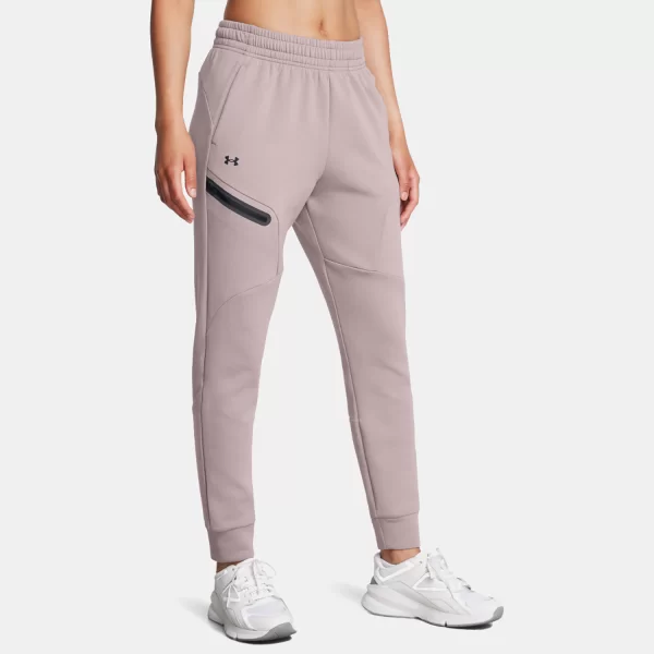 UNDER ARMOUR UNSTOPPABLE FLEECE JOGGERS ΓΚΡΙ