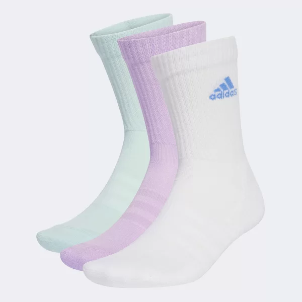 ADIDAS CUSHIONED CREW SOCKS 3 PAIRS ΠΟΛΥΧΡΩΜΟ