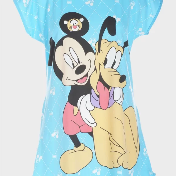 Γυναικείο νυχτικό Mickey ΣΙΕΛ