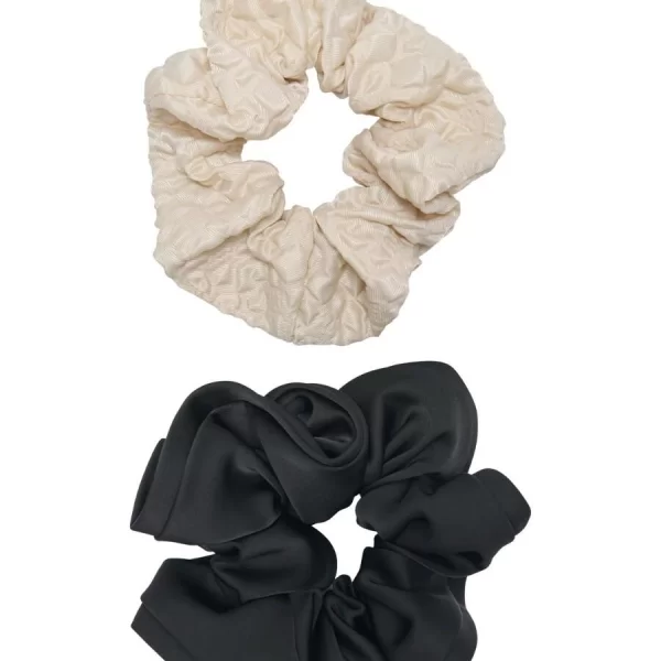 Only Marika Scrunchie 2-Pack 15335166 Ασπρόμαυρο