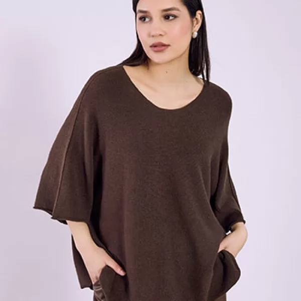 Πουλόβερ με τρία τέταρτα μανίκι SQ7587.4205+3