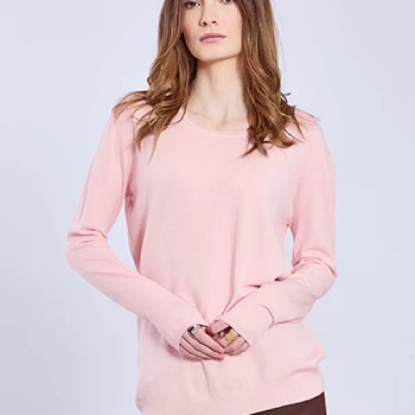 Πουλόβερ με στρογγυλή λαιμόκοψη SQ1042.4379+8