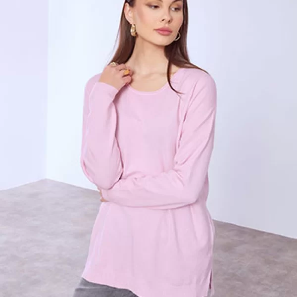 Πουλόβερ με γυριστή λαιμόκοψη SQ1042.4322+8