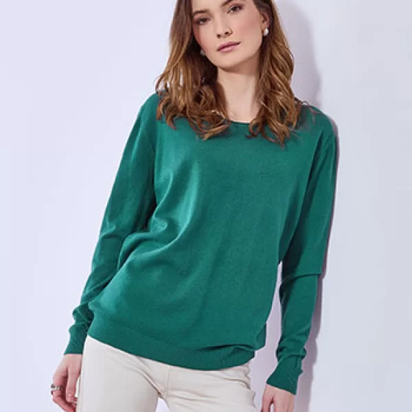 Πουλόβερ με στρογγυλή λαιμόκοψη SQ1042.4379+7