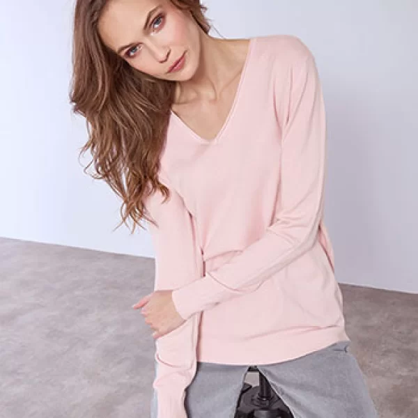 Πουλόβερ με γυριστή λαιμόκοψη SQ1042.4380+8