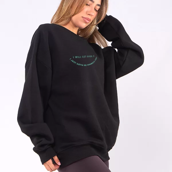 C1070 | Dramatic - Crewneck Μαύρο C1070