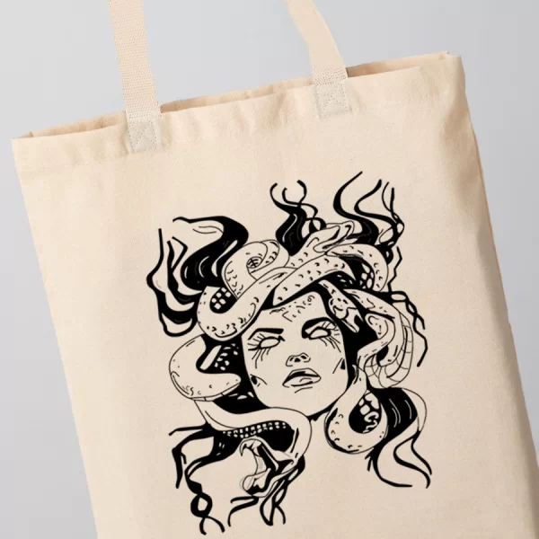 AC208 | The Female Gaze - Tote Μπεζ AC208